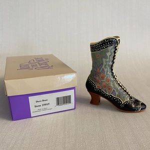Just The Right Shoe Deco Boot Item 25015